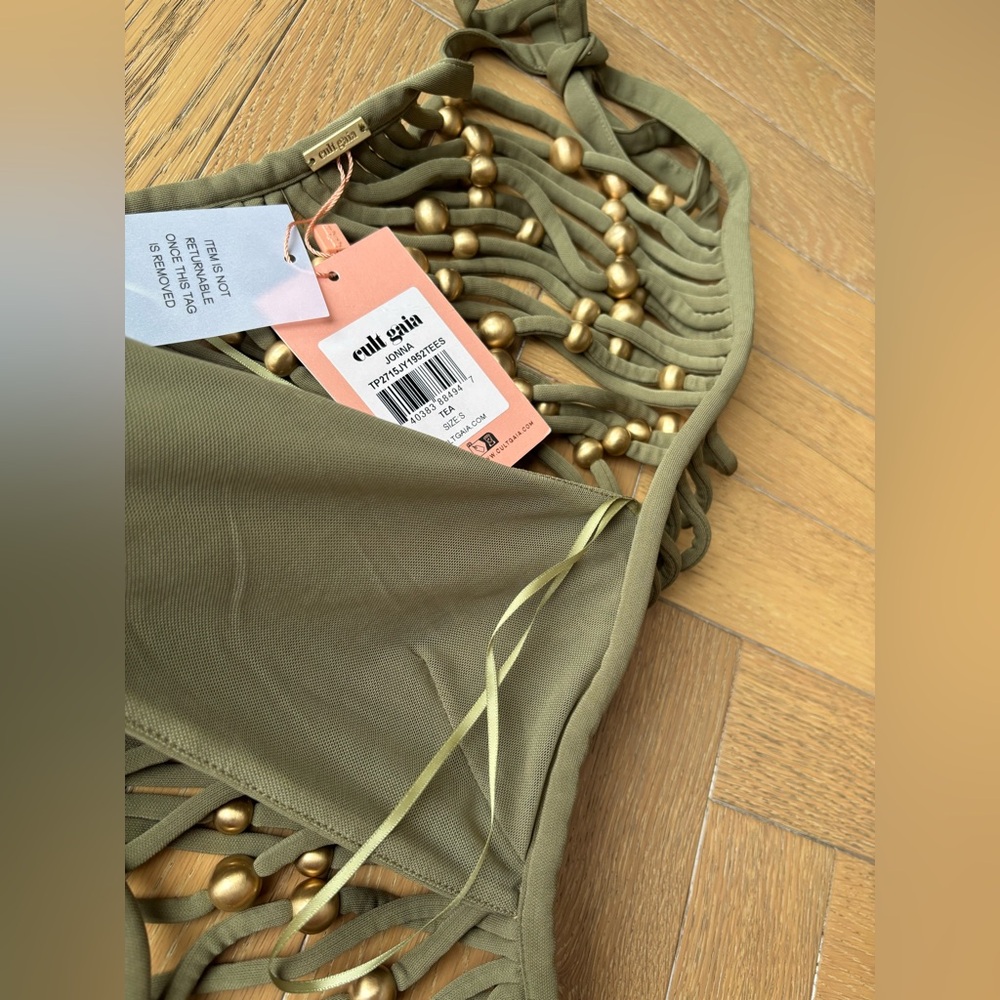 Cult Gaia Jonna Top in Tea - Picture 8 of 13